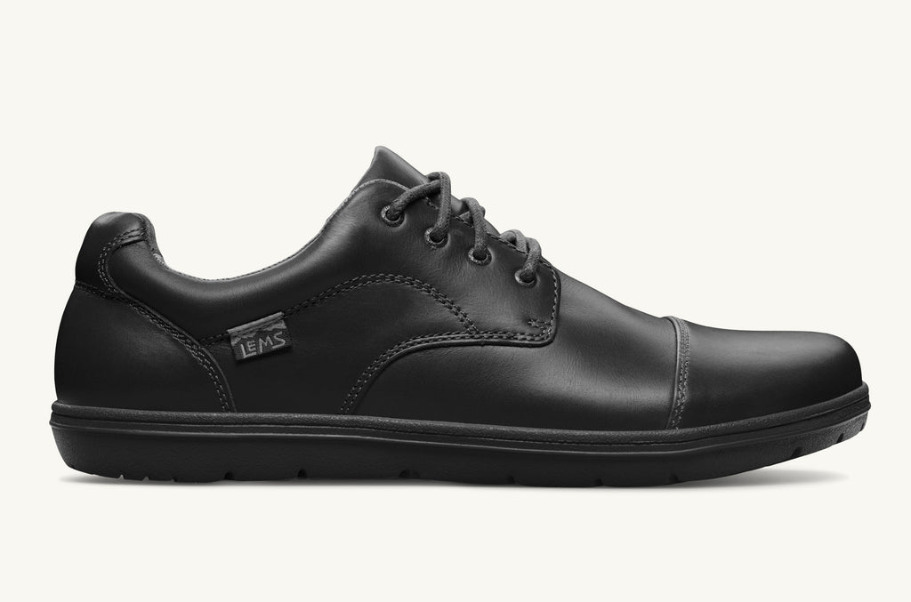 Lems Dress Shoes Men's Nine2Five Black | UTK2279BL