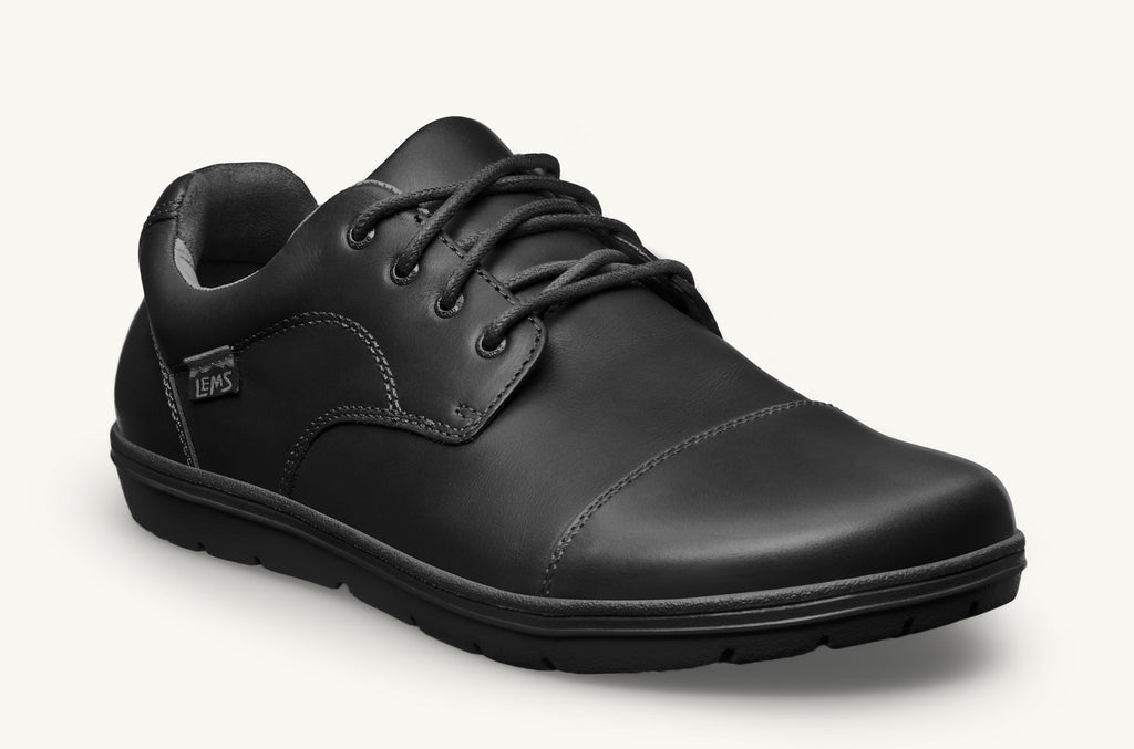 Lems Dress Shoes Men's Nine2Five Black | UTK2279BL