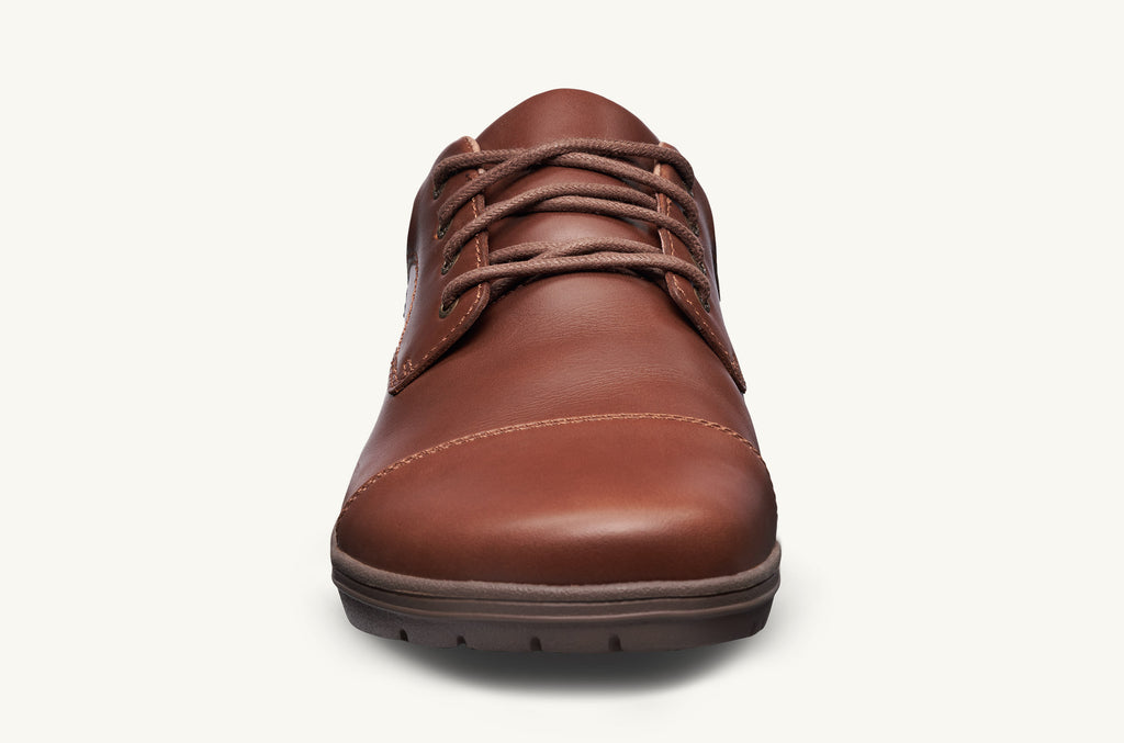 Lems Dress Shoes Men's Nine2Five Brown | YRS737LF