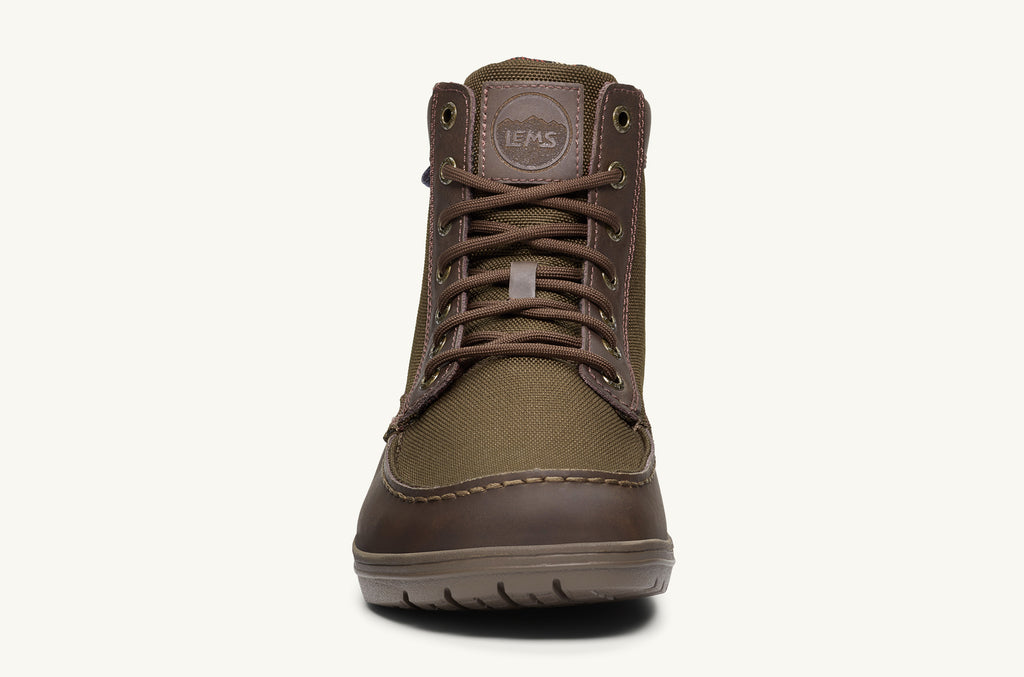 Lems Nylon Boots Men's Boulder Olive | AVM2271GQ