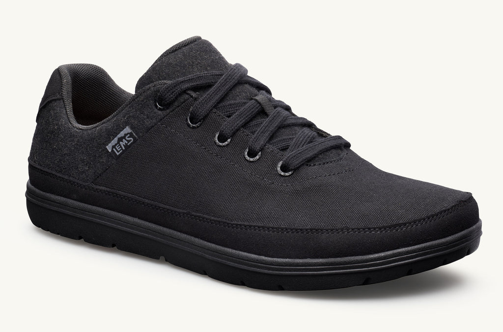 Lems Shoes Men's Chillum Black | FAE7955BI