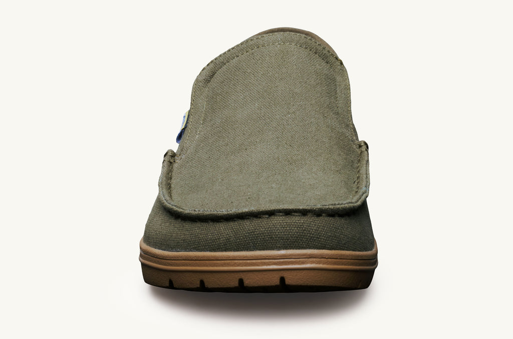 Lems Slip On Shoes Men's Drifter Olive | JQB6855AE