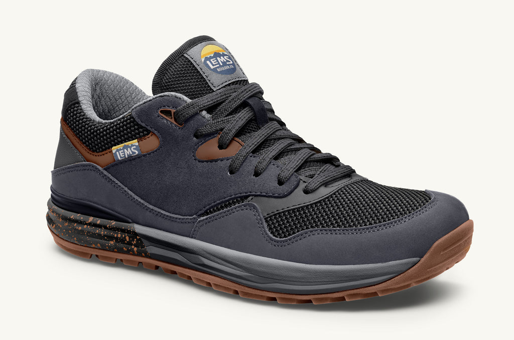 Lems Sneakers Men's Trailhead Dark Blue Black | IYX115UA