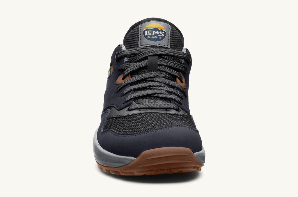 Lems Sneakers Men's Trailhead Dark Blue Black | IYX115UA