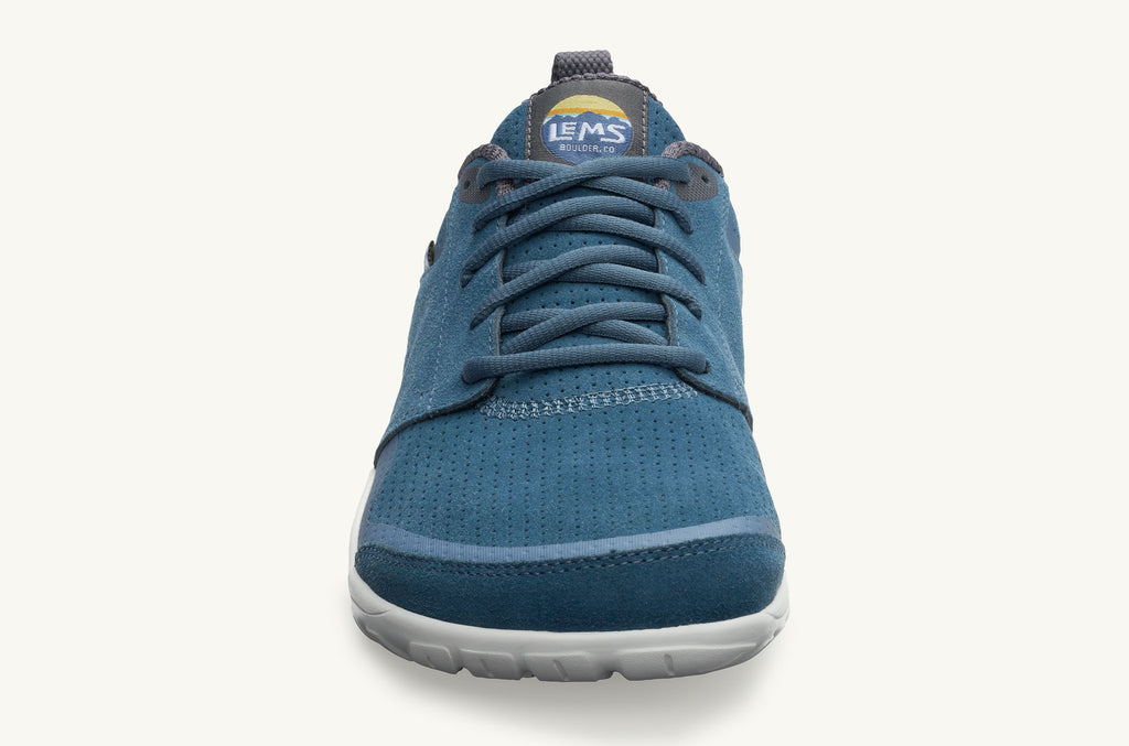 Lems Suede Sneakers Women's Primal Zen Blue | HRX213TQ