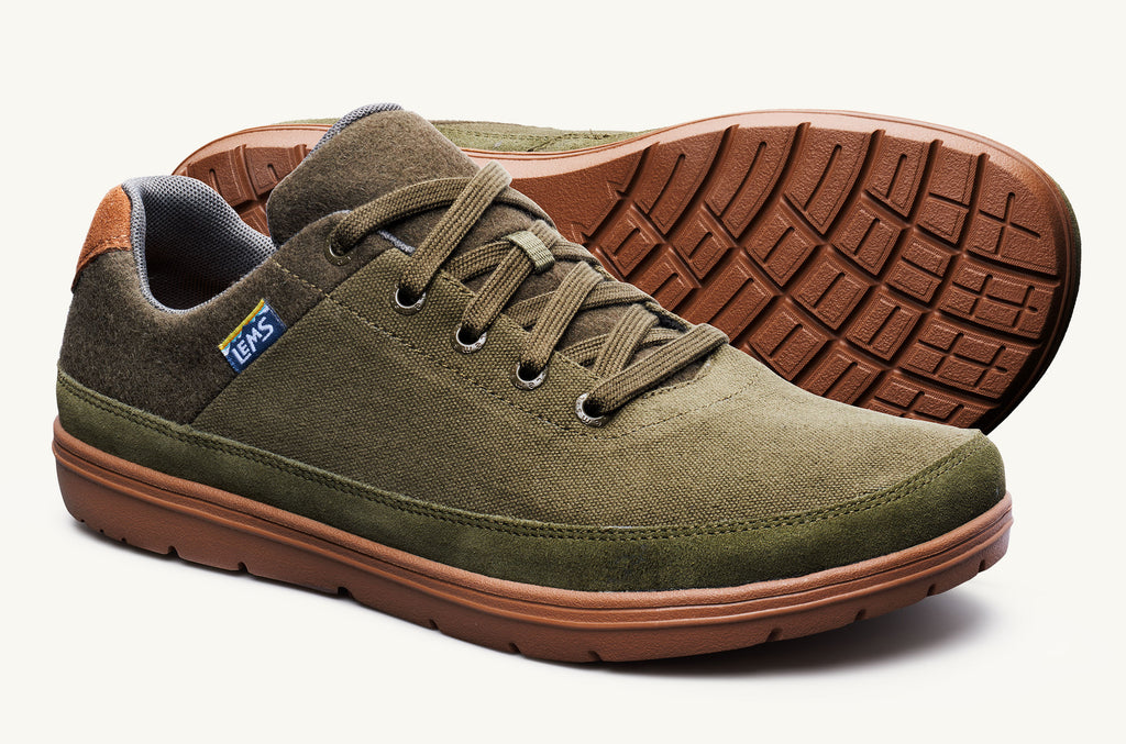 Lems Shoes Men's Chillum Olive | JXA291TM